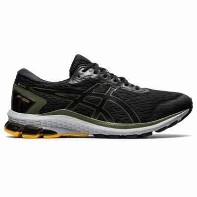 Asics Gt-1000 9 G-TX - Miesten Juoksukengät - Mustat/Vihreä